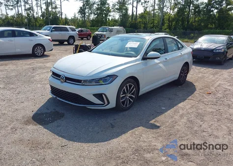 2025 Volkswagen Jetta 1.5T Se из США, поврежденный, VIN 3VW7X7BU8SM011845